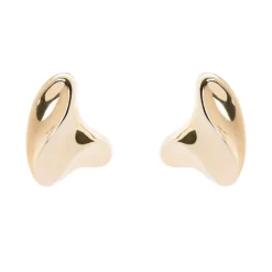 Orecchini con elemento tridimensionale Amaranta - Oro