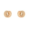 Orecchini mini cerchio largo Ginevra - Oro