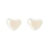 Orecchini perla a cuore Rania - Bianco