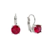 Orecchini punto luce monachella Kristall - Fucsia