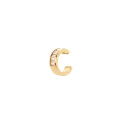 Orecchino Ear cuff mini cerchio a fascia Rania - Oro