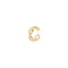 Orecchino Ear cuff mini cerchio maglie marinare Rania - Oro