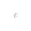 Orecchino Ear cuff mini cerchio a tridente Rania - Argento