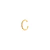 Orecchino Ear cuff mini cerchio sottile Rania - Oro