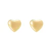 Piccoli orecchini a cuore Rania - Oro