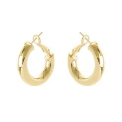 Piccoli orecchini a semicerchio Opera - Oro